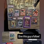 A graded Pokémon card from Professor Tero’s collection